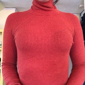 Free people thermal turtleneck bodysuit S